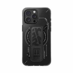 Cover Iphone 16 Pro Helio Magsafe Case With Grip Skin Arma - Black